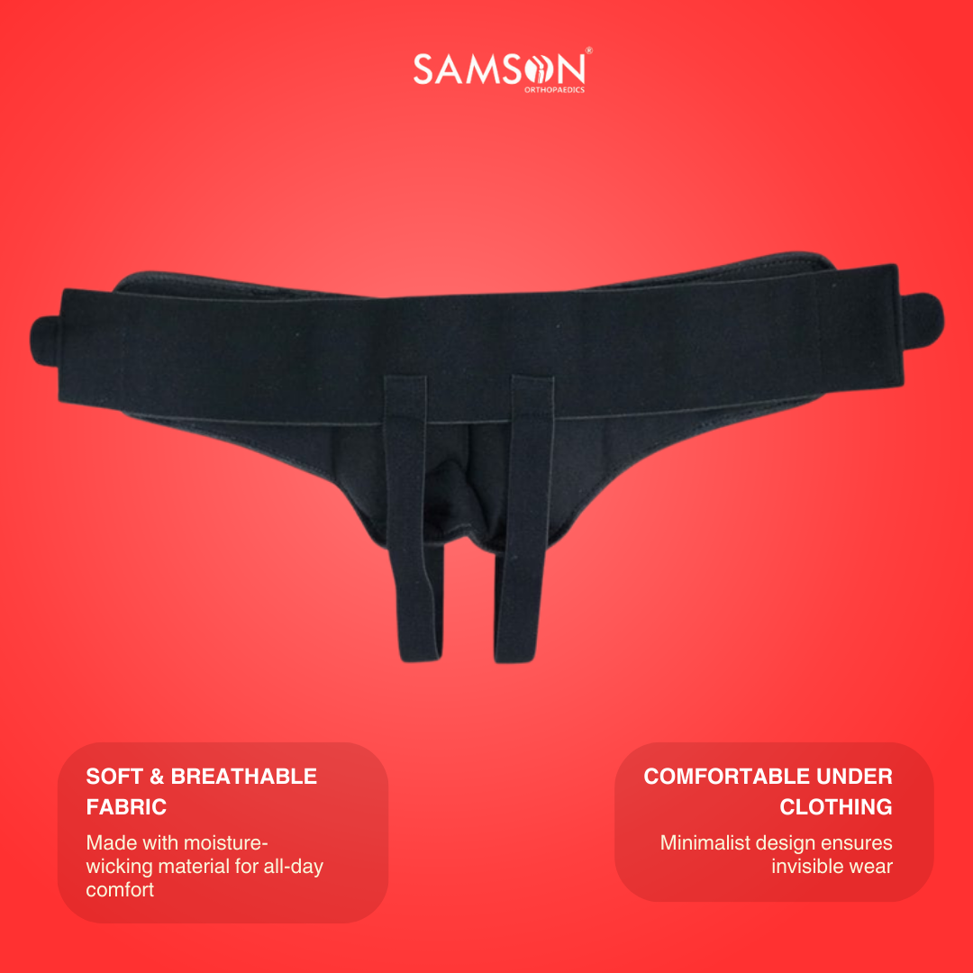 SAMSON Hernia Belt | Adjustable Support for Hernia Relief & Post-Surgery Recovery