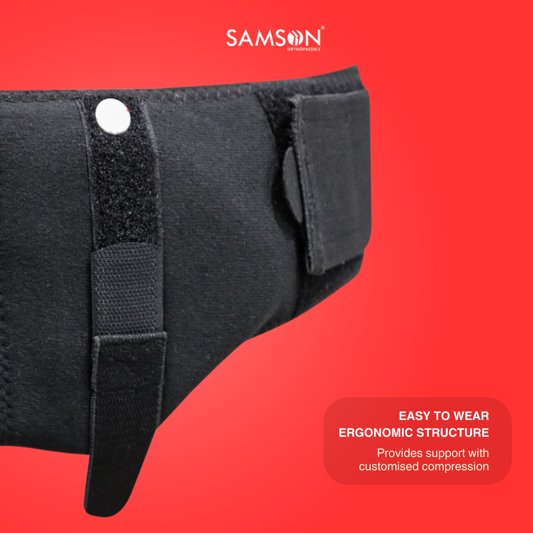 SAMSON Hernia Belt | Adjustable Support for Hernia Relief & Post-Surgery Recovery