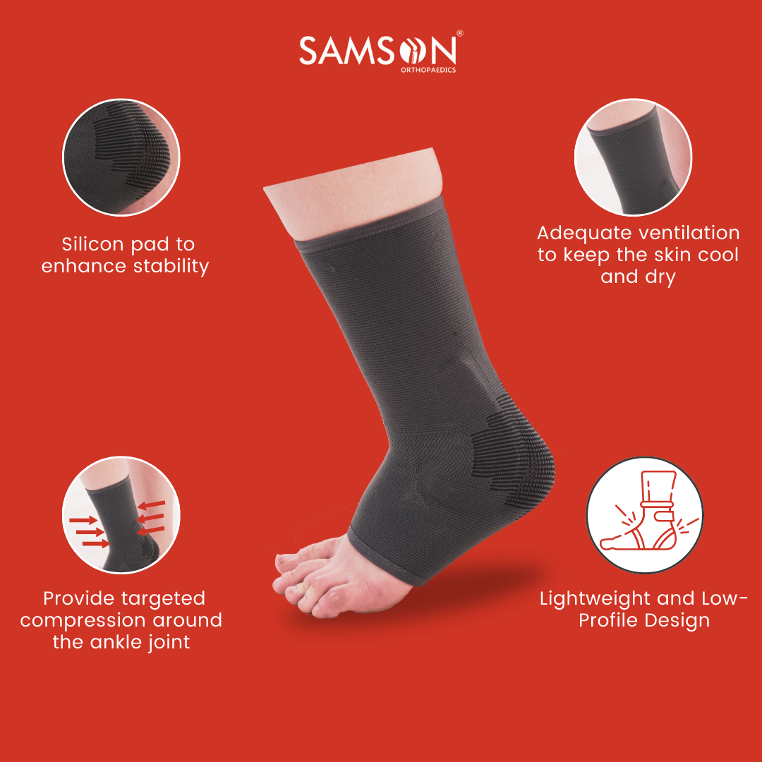 Anklet with Silicone Pad (Single) - Samson Scientifics and Surgicals