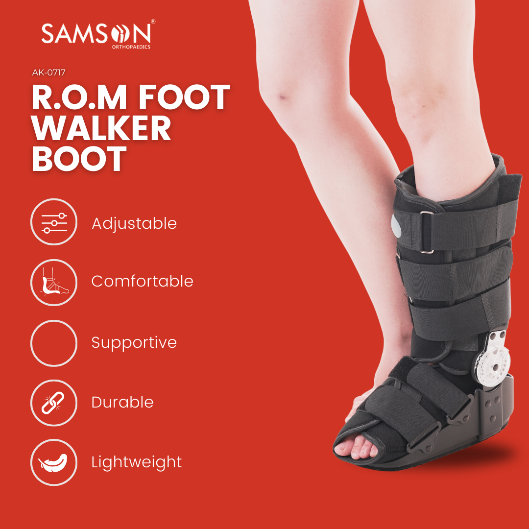 R.O.M Foot Walker (Boot) - Samson Scientifics and Surgicals