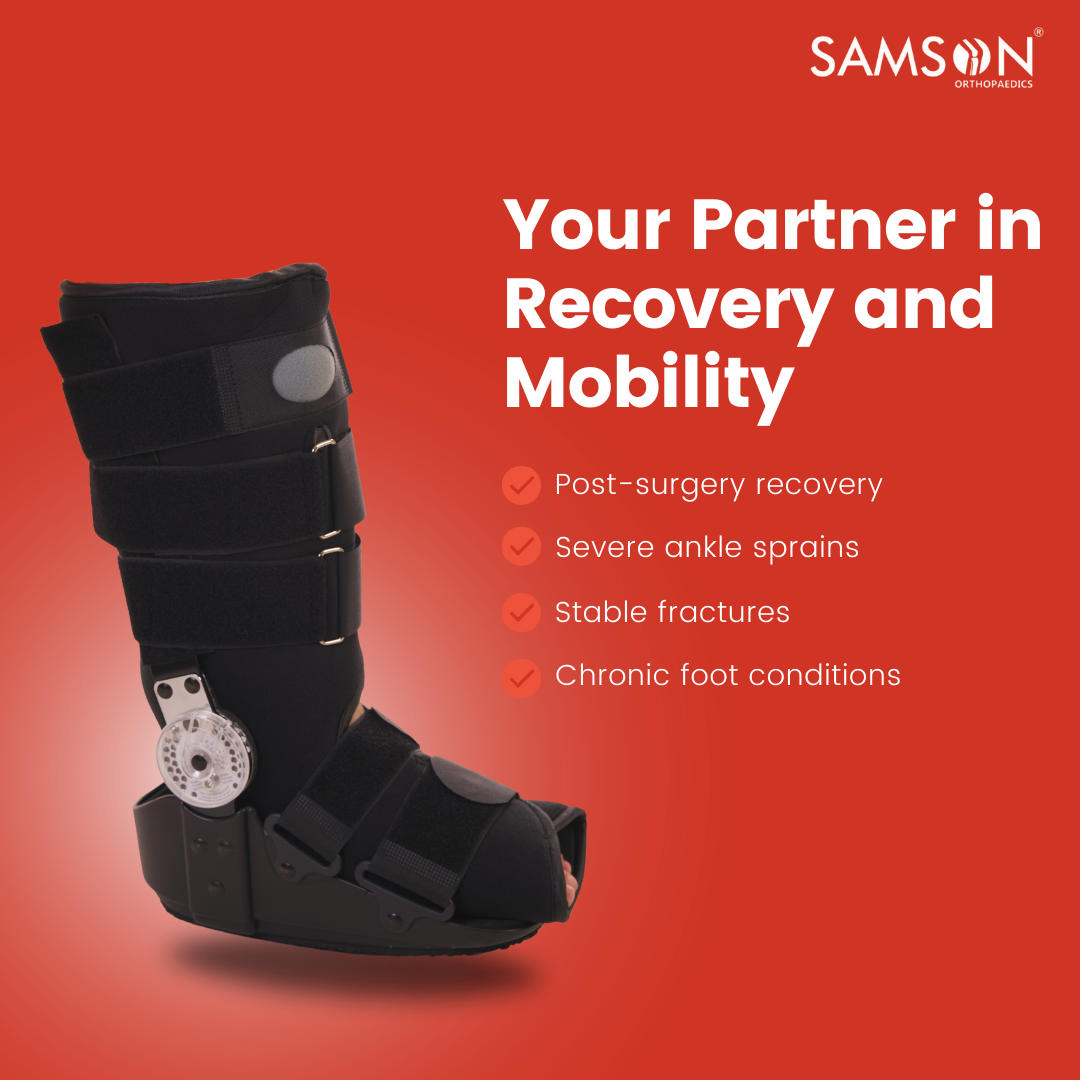 R.O.M Foot Walker (Boot) - Samson Scientifics and Surgicals