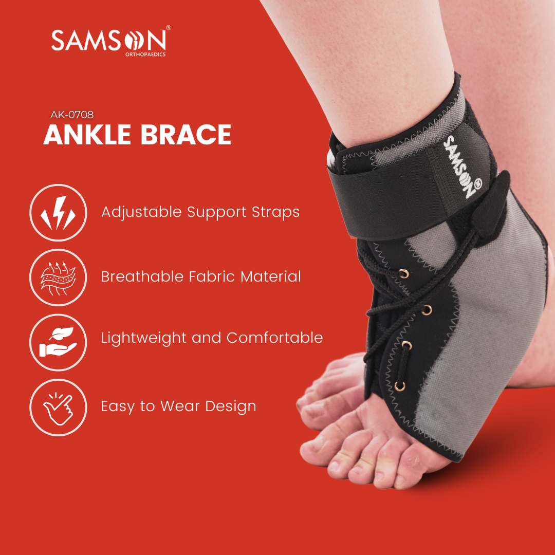 Ankle Brace - Samson Scientifics and Surgicals