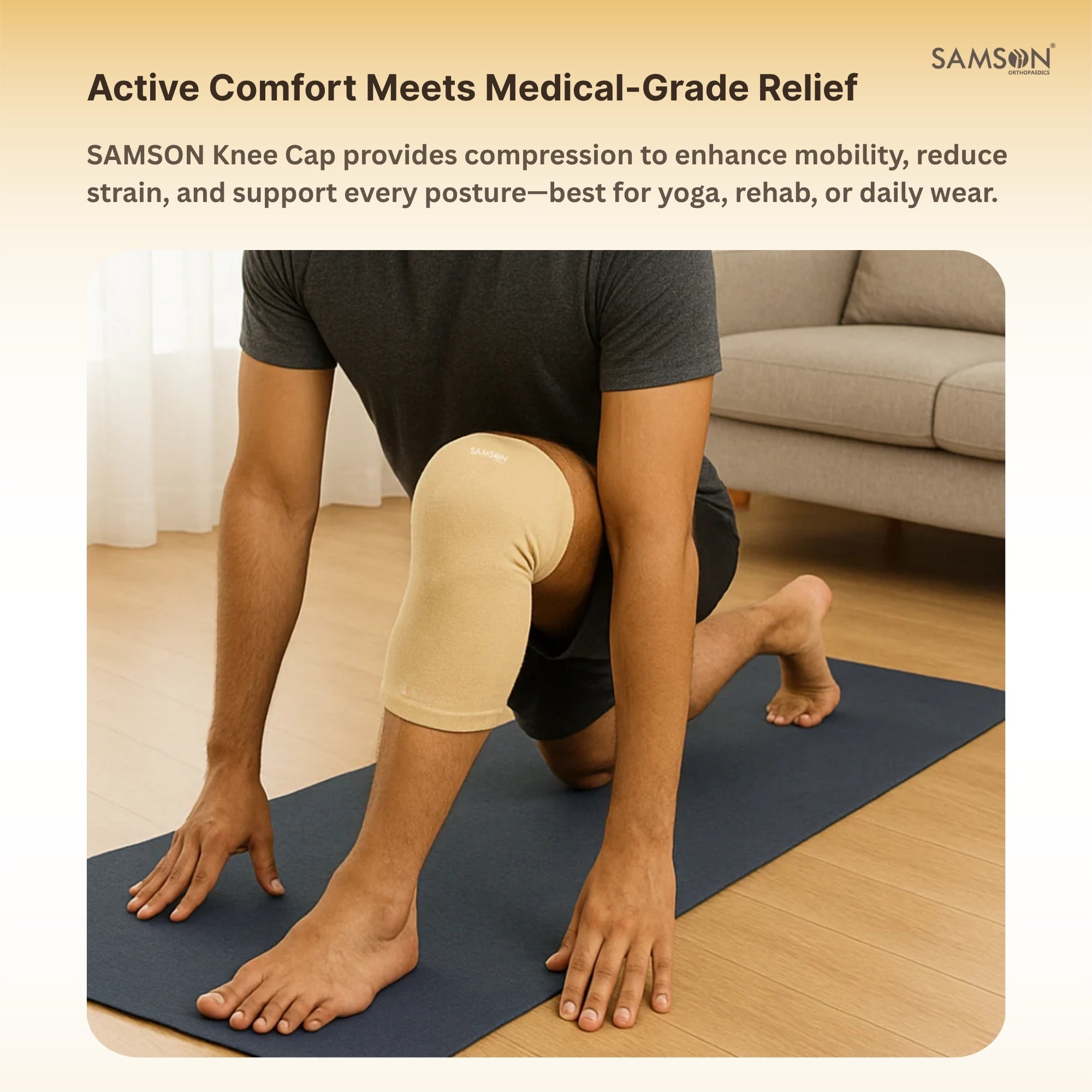 SAMSON Knee Cap Soft (Pair)