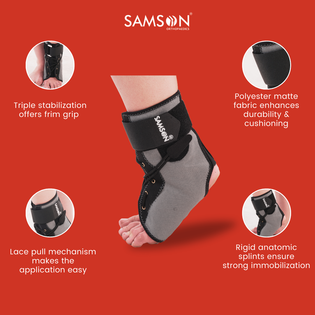 Ankle Brace - Samson Scientifics and Surgicals