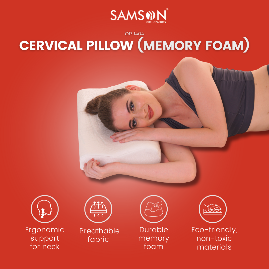 SAMSON Cervical-Pillow (Memory Foam)