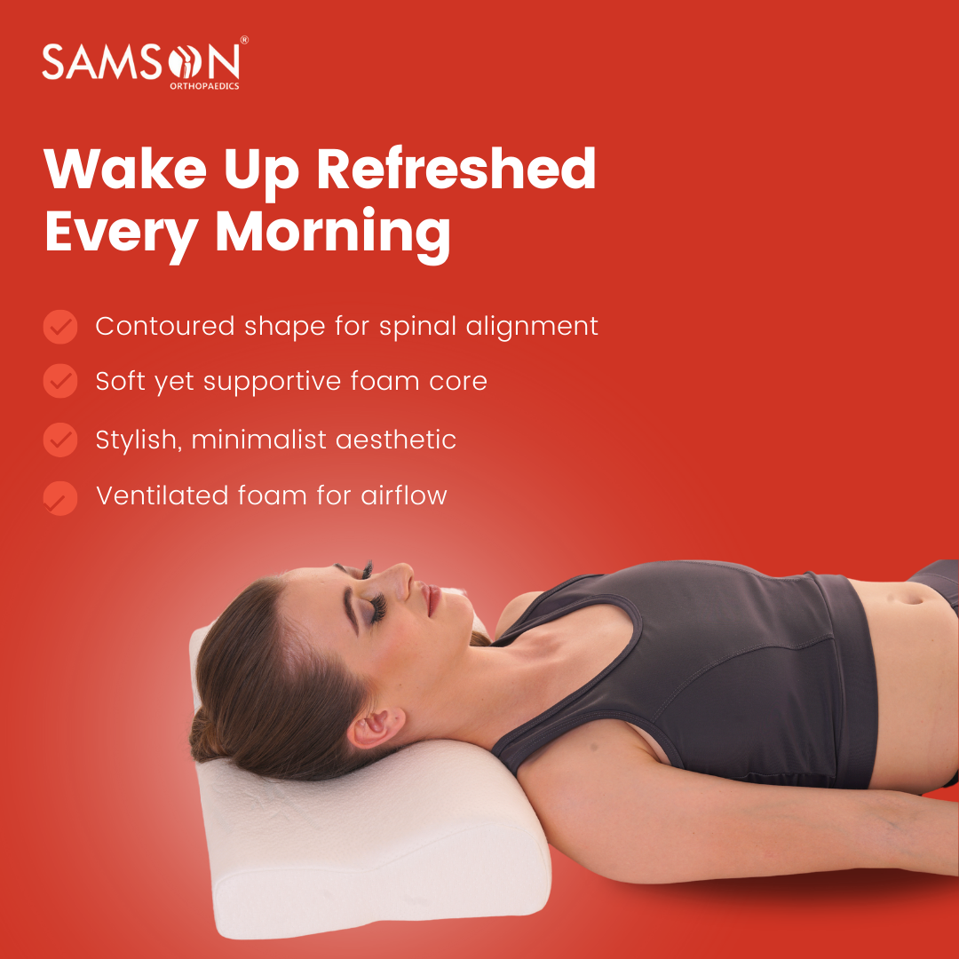 SAMSON Cervical-Pillow (Memory Foam)