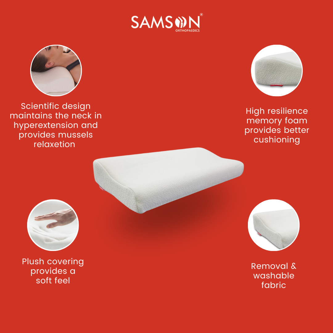 SAMSON Cervical-Pillow (Memory Foam)
