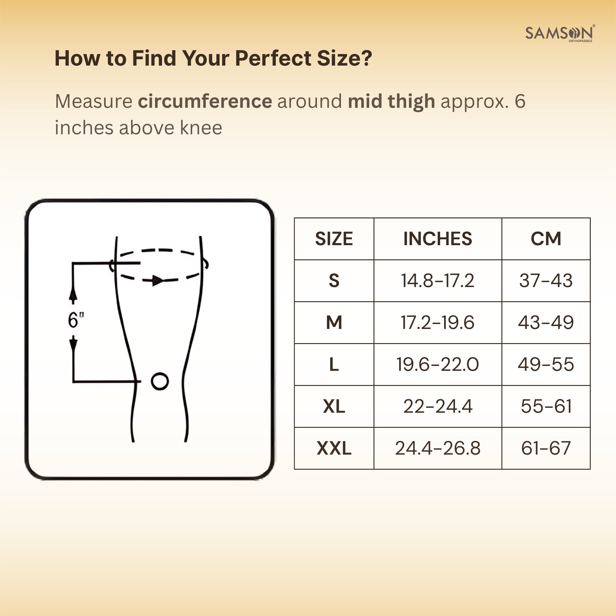 SAMSON Knee Cap Soft (Pair)