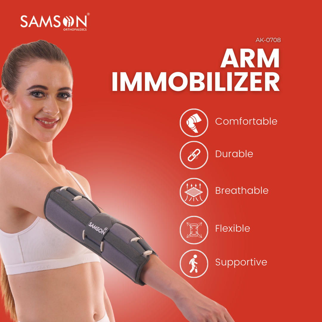 Arm Immobilizer (Adjustable) - Samson Scientifics and Surgicals