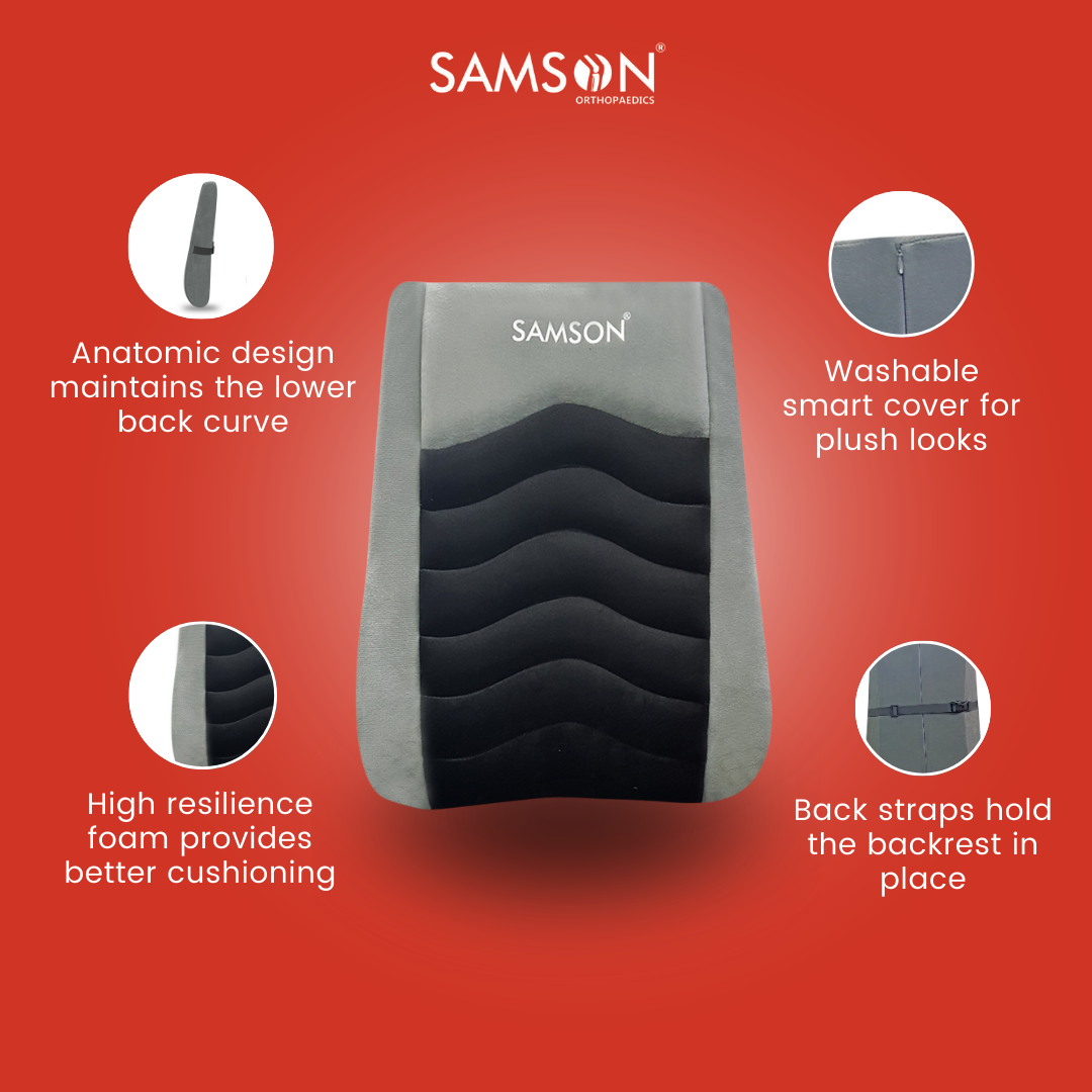 SAMSON Lumbo-Back Rest (Moulded Foam)