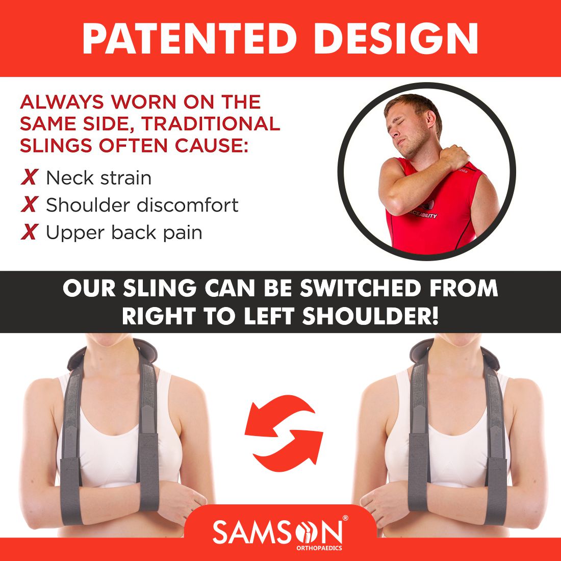 Arm Sling Strap - Samson Scientifics and Surgicals