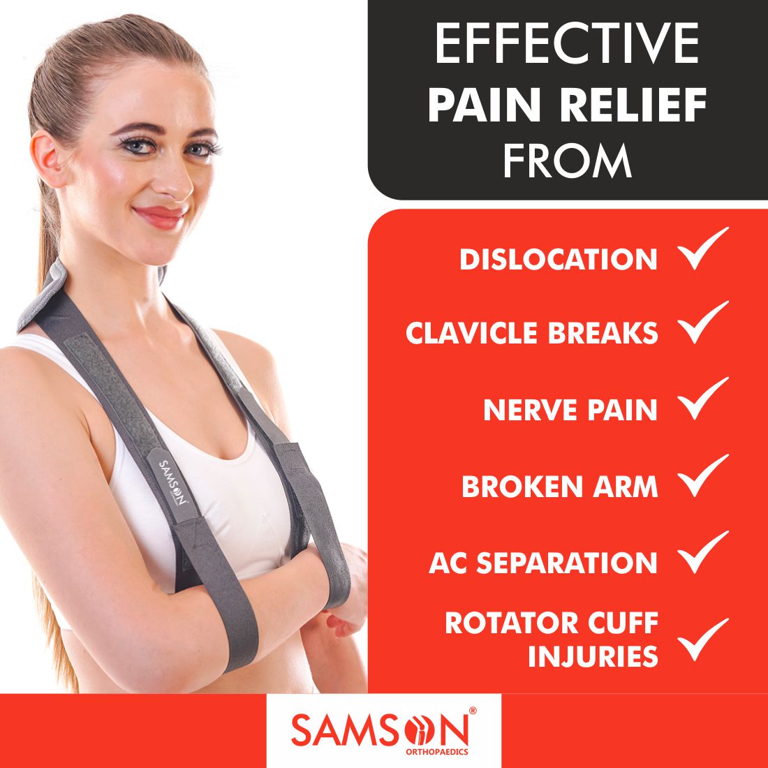 Arm Sling Strap - Samson Scientifics and Surgicals