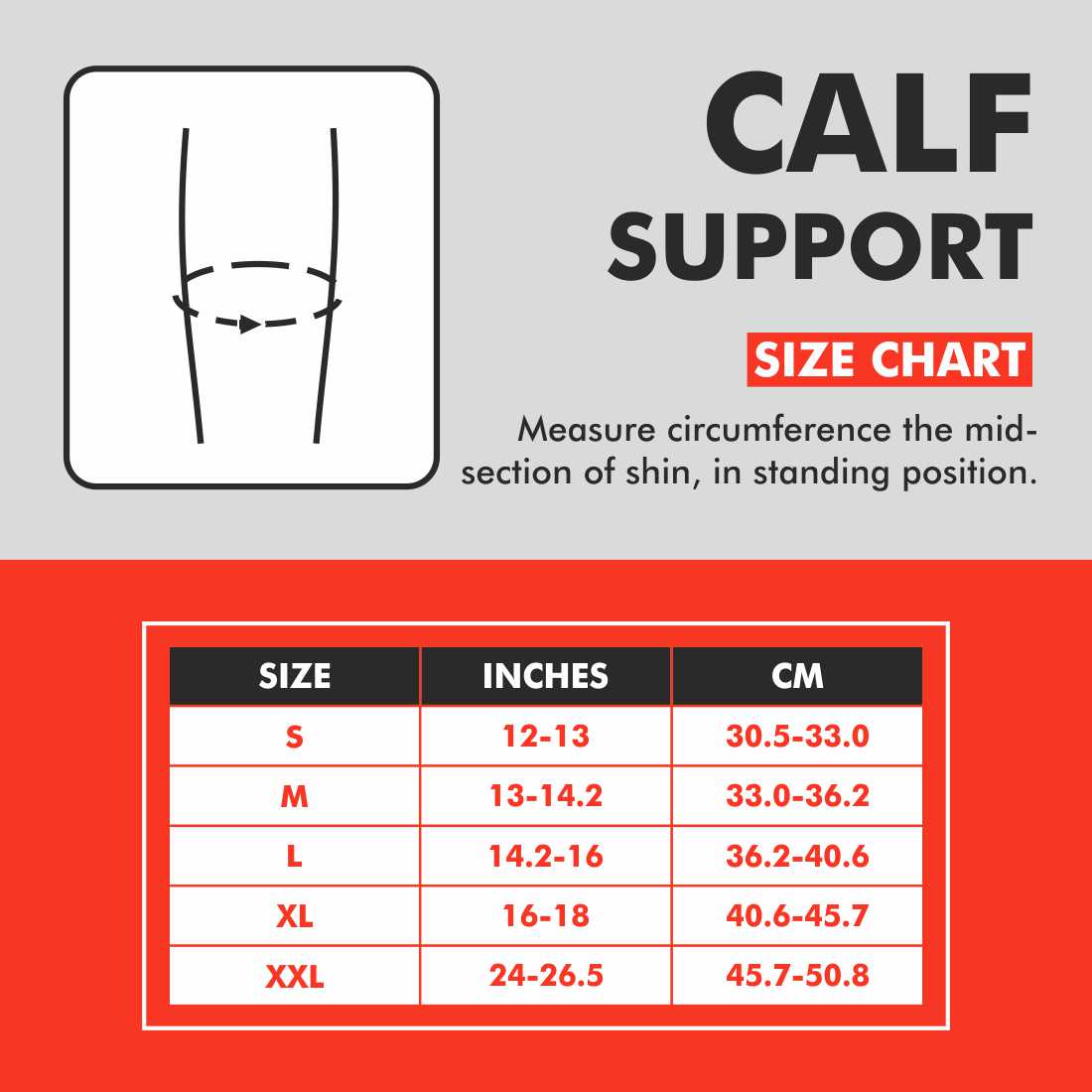 Calf Support (Pair) - Samson Scientifics and Surgicals