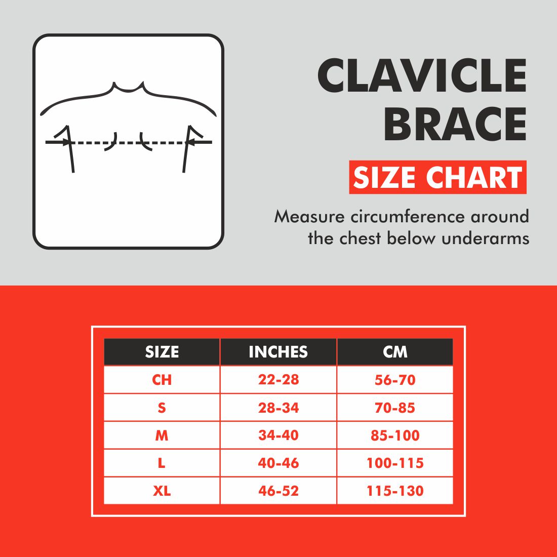Clavicle Brace - Samson Scientifics and Surgicals