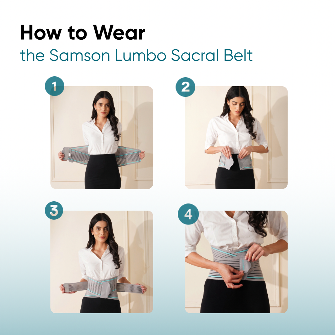SAMSON Lumbo Sacral Belt (Double Support)