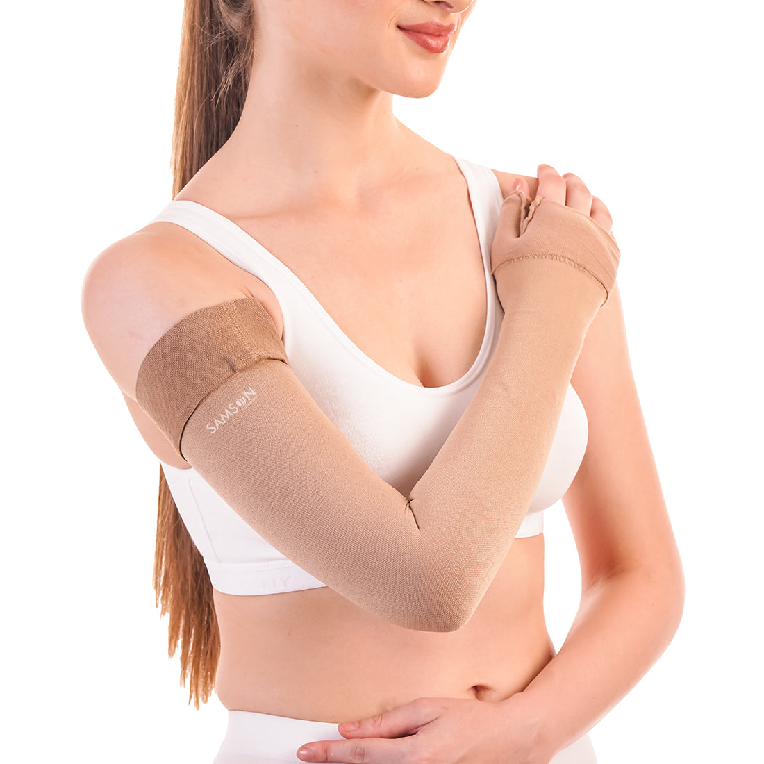 Lymphedema Arm Sleeve (Pair) - Samson Scientifics and Surgicals