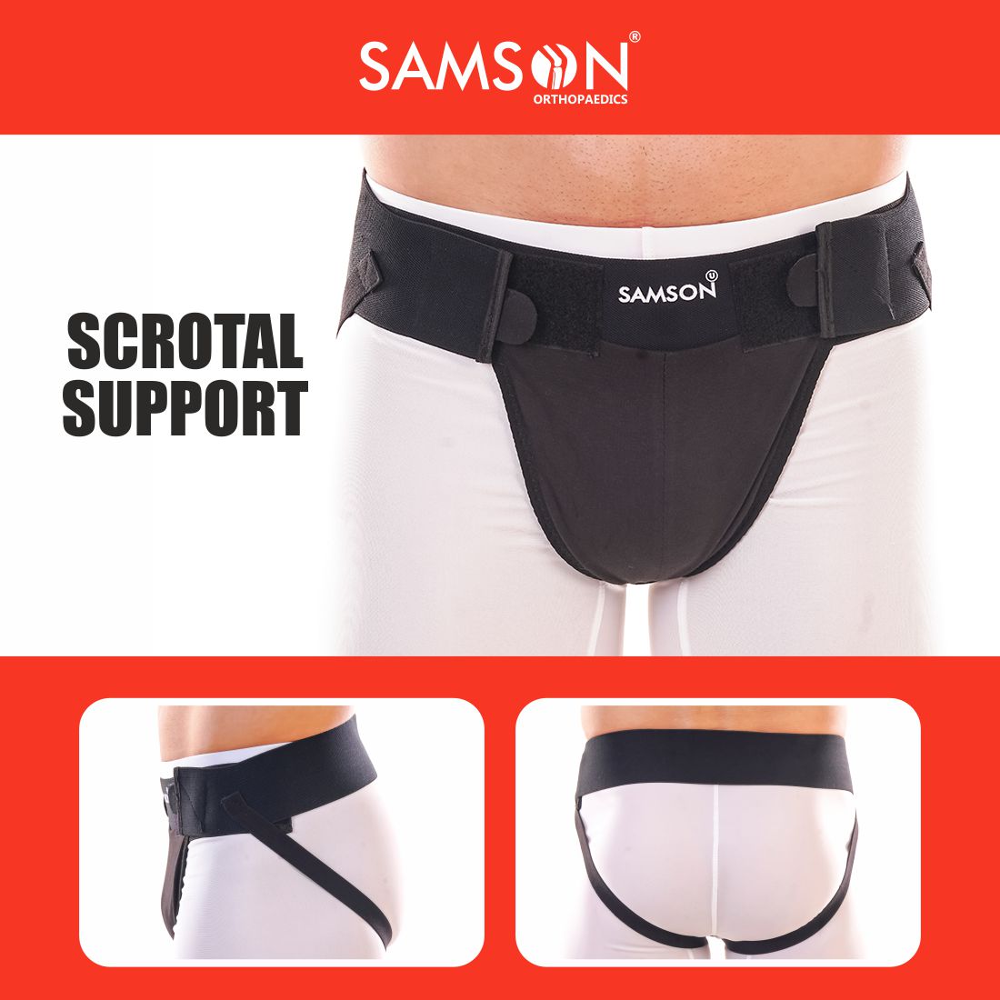 Scrotal Support - Samson Scientifics and Surgicals