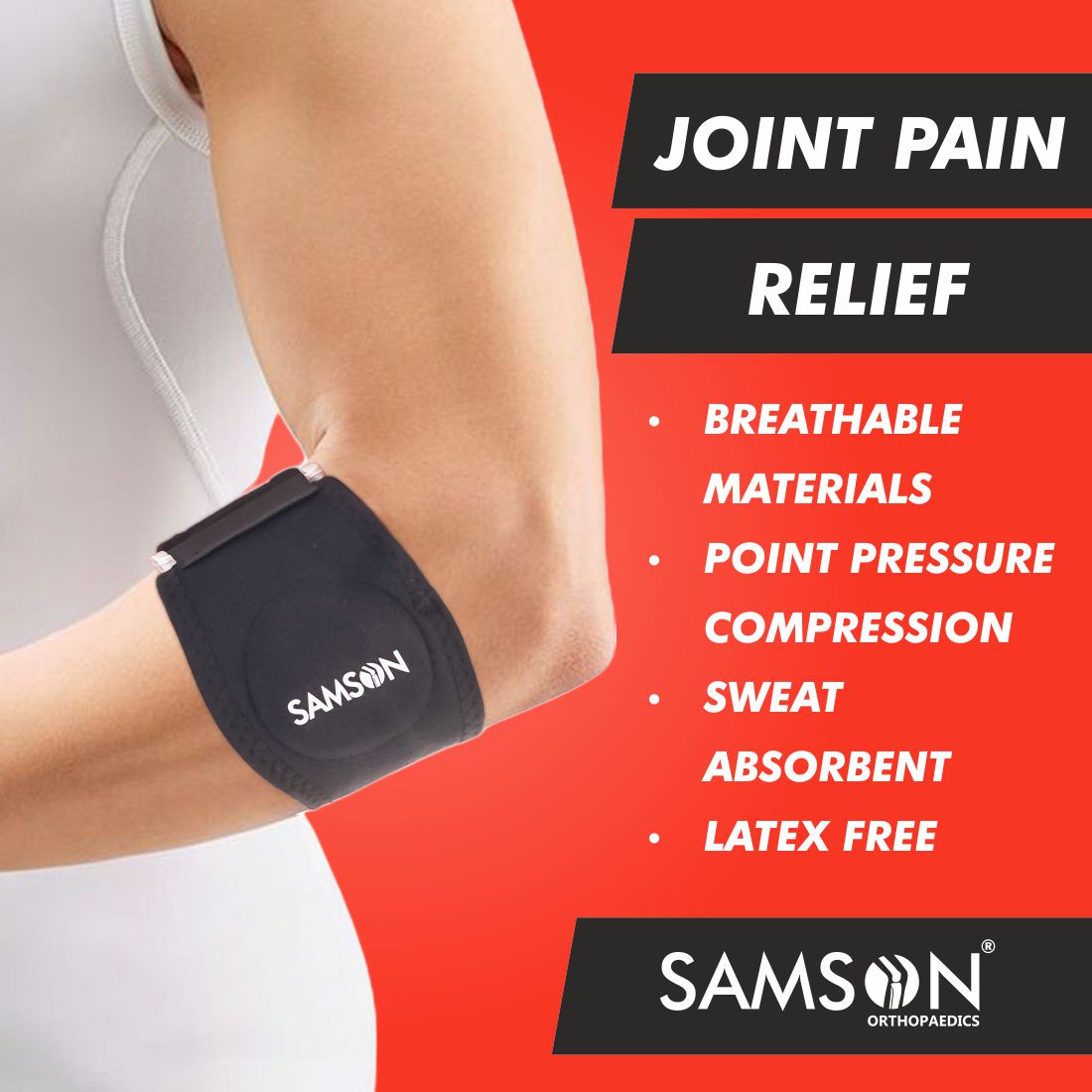 Tennis Elbow Support - Samson Scientifics and Surgicals