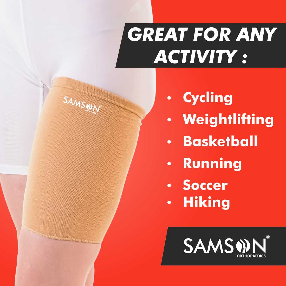 Thigh Support (Pair) - Samson Scientifics and Surgicals