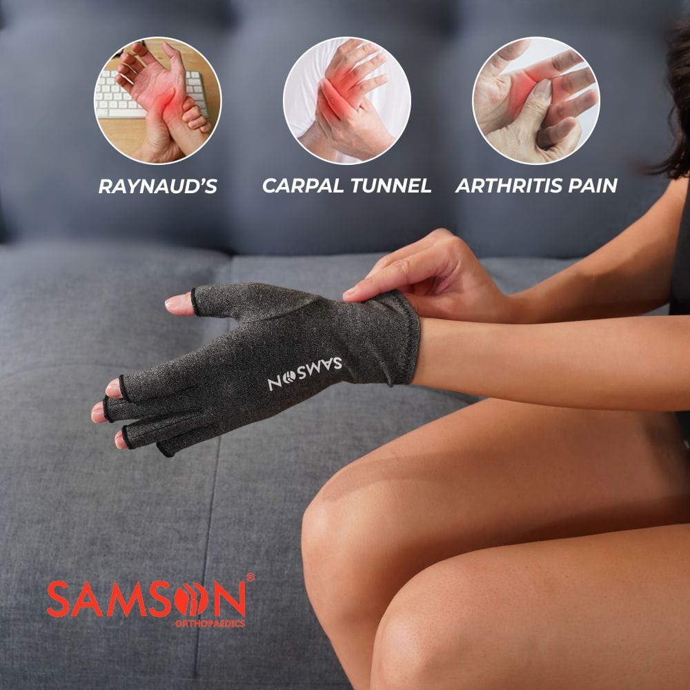 SAMSON Arthritis compression Gloves