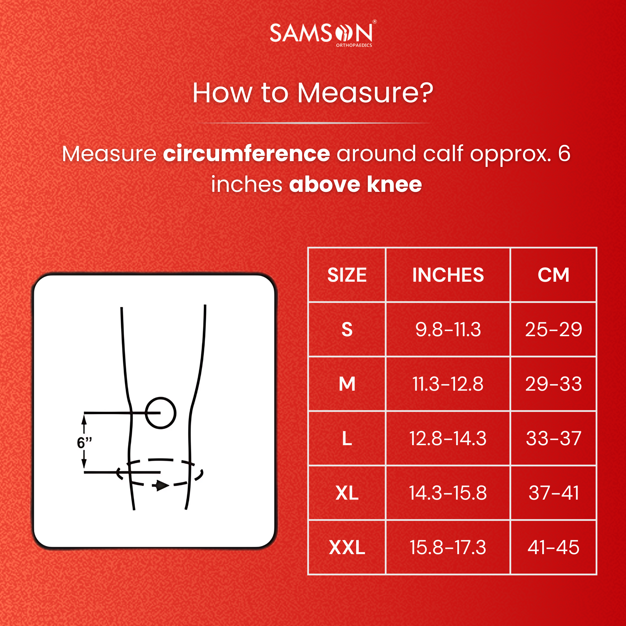 SAMSON Varicose Veins Compression Stockings (Below Knee) | Swelling, Edema & Pain Relief for Men & Women