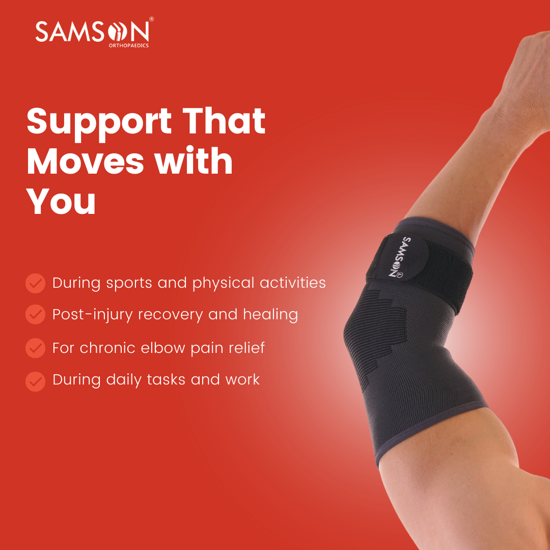 Elbow Support with Strap