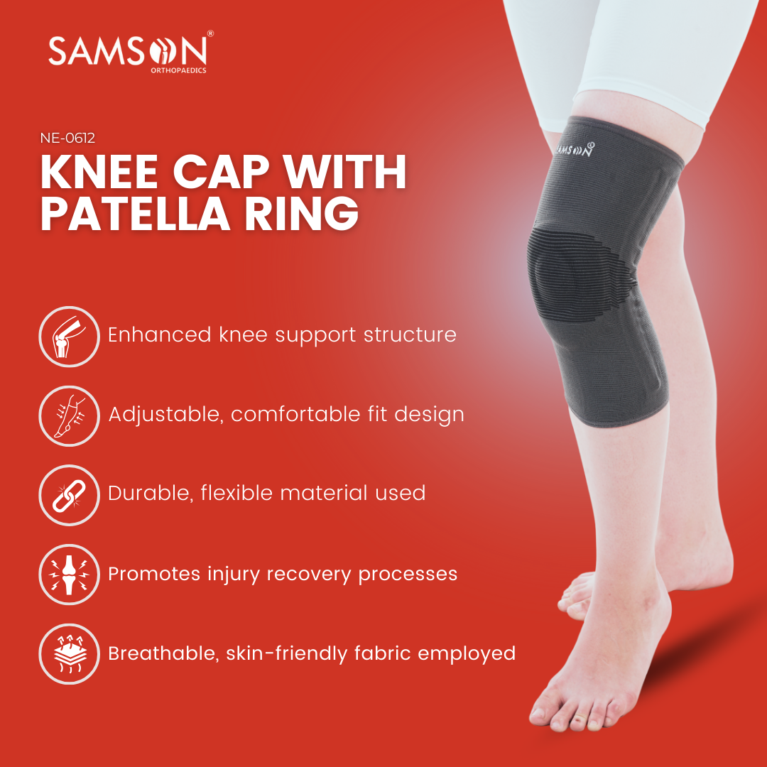 Knee Cap with Patella Ring (Single)