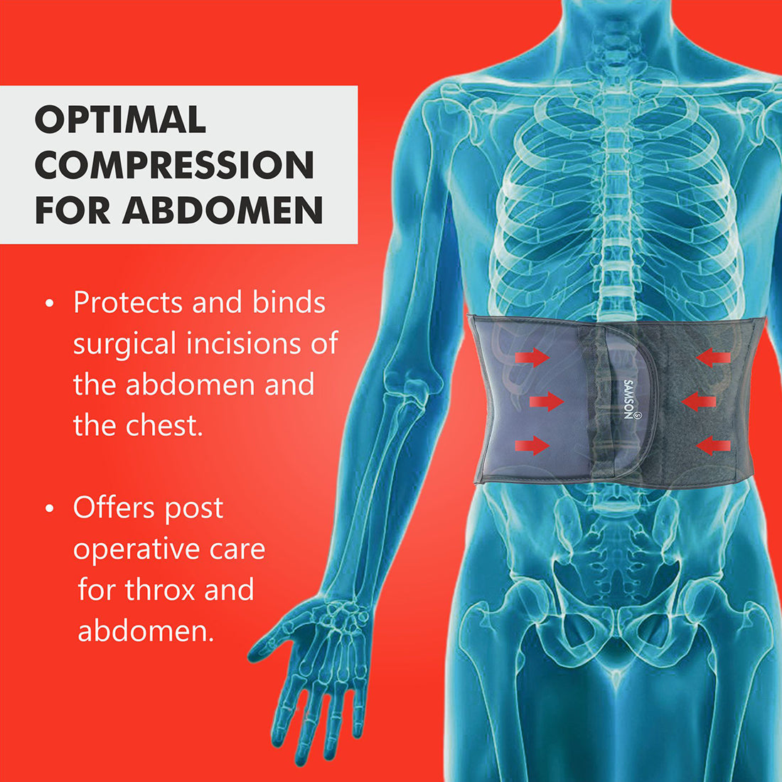 Abdominal Support 9”/22.5cm