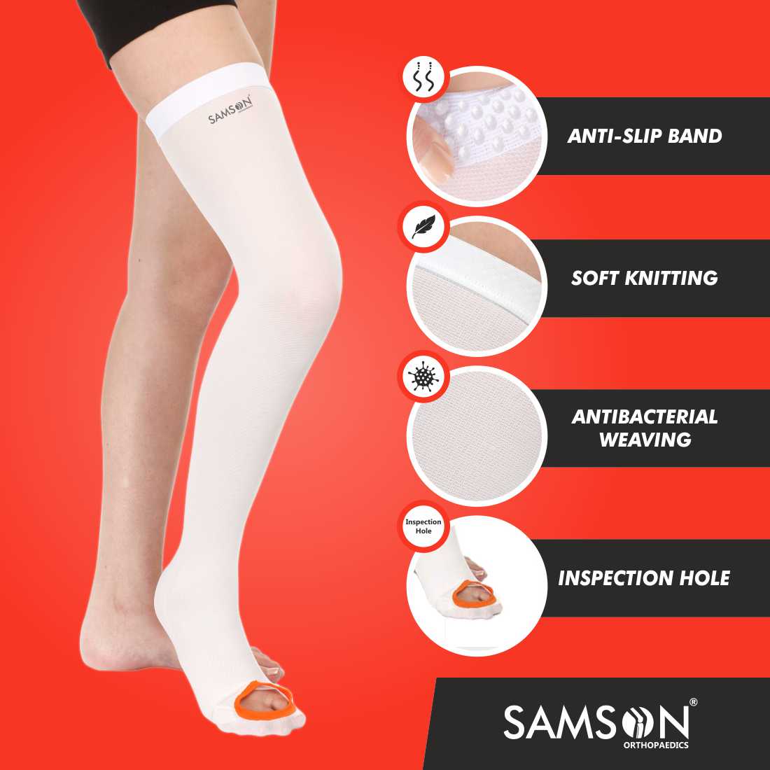 Anti-Embolism Stockings/DVT Thigh High AG (Pair)