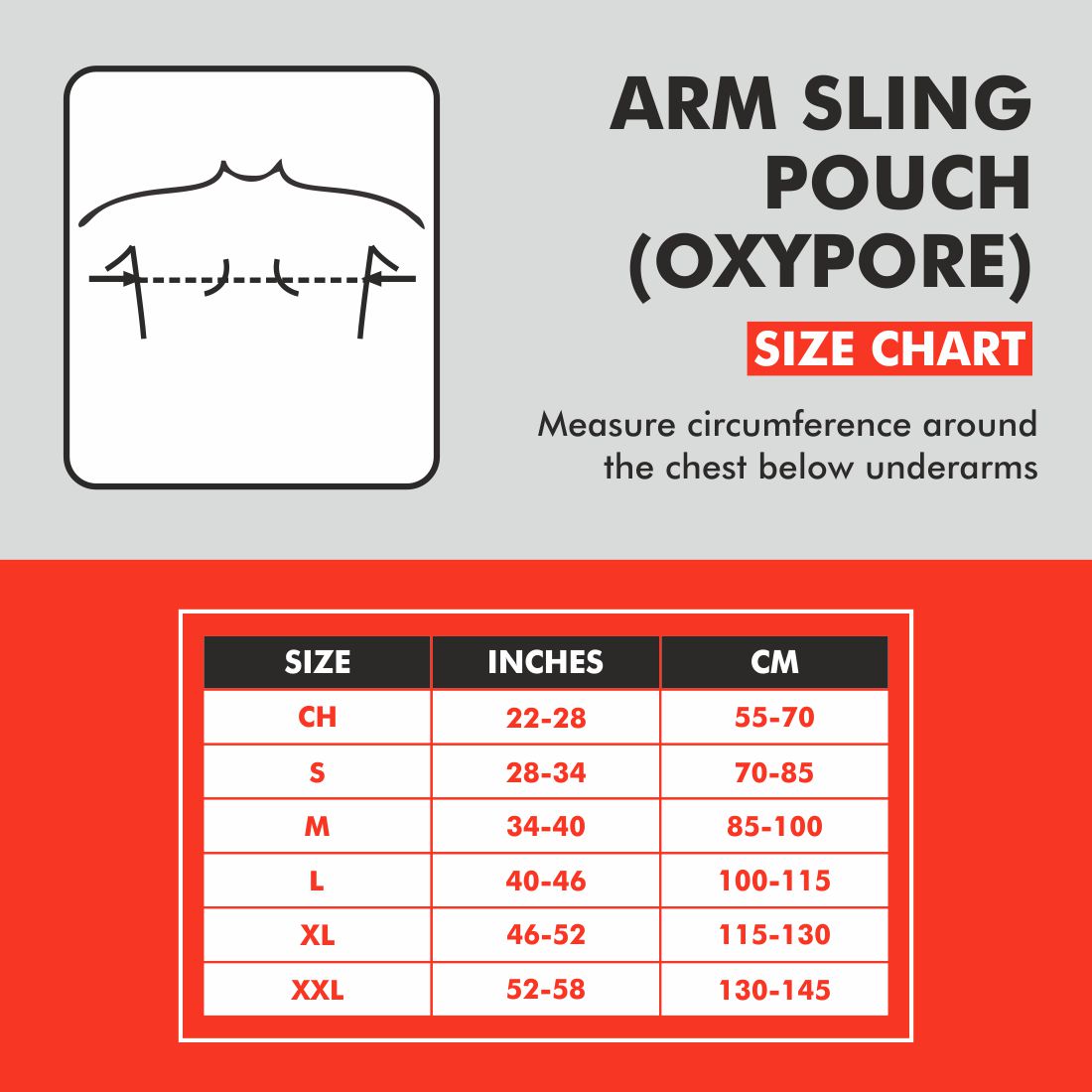 Pouch Arm Sling ( OxyPore )