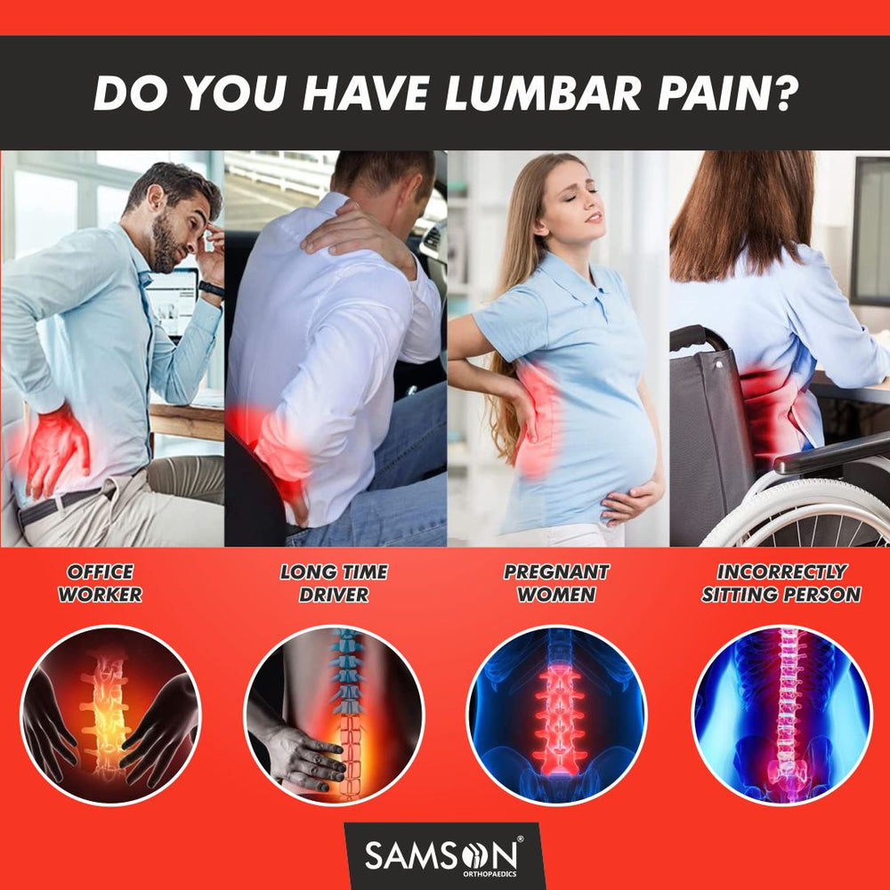 Relieve Back Pain with the Samson Lumbo-Back Rest - SAMSON Orthopaedics
