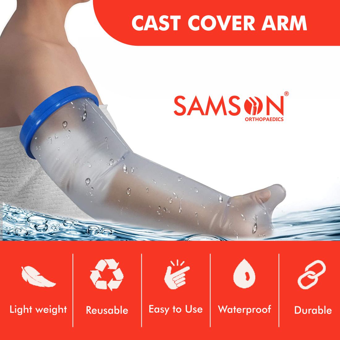 Cast Cover Arm