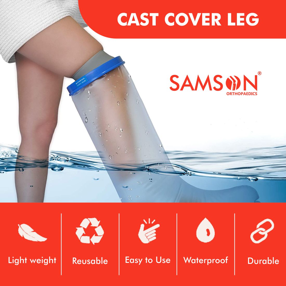 Cast Cover Leg