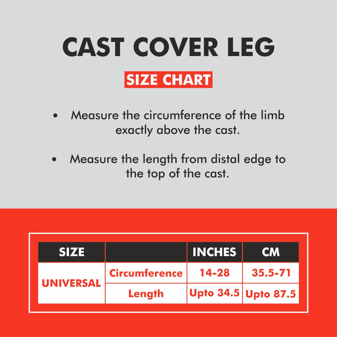 Cast Cover Leg