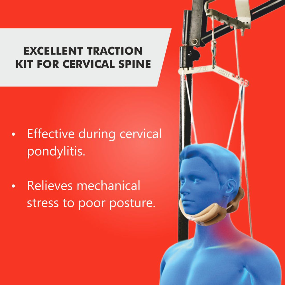 Cervical Traction Kit with Weight Bag - Neck Support - SAMSON Orthopaedics