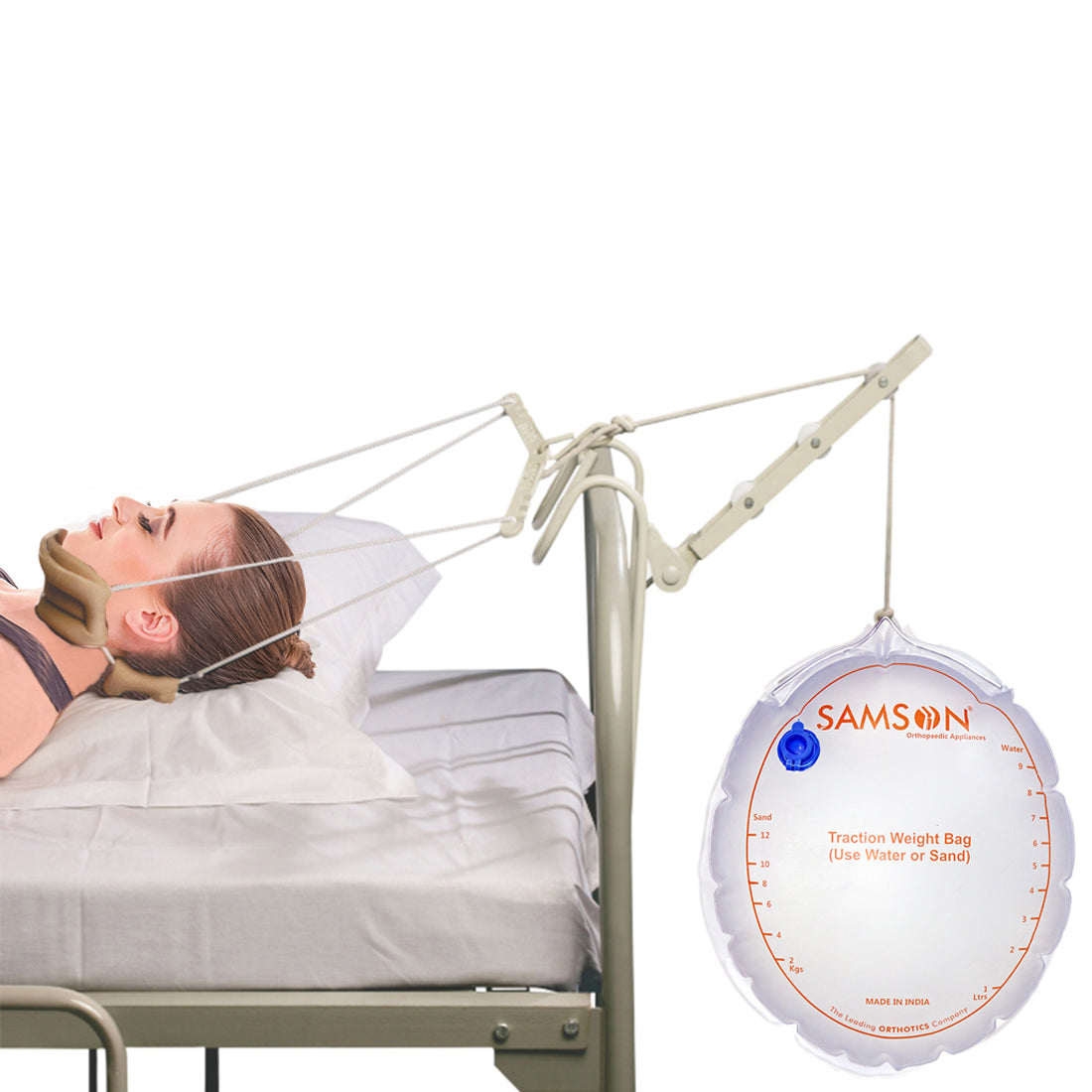 Cervical Traction Kit Sleeping with Weight Bag