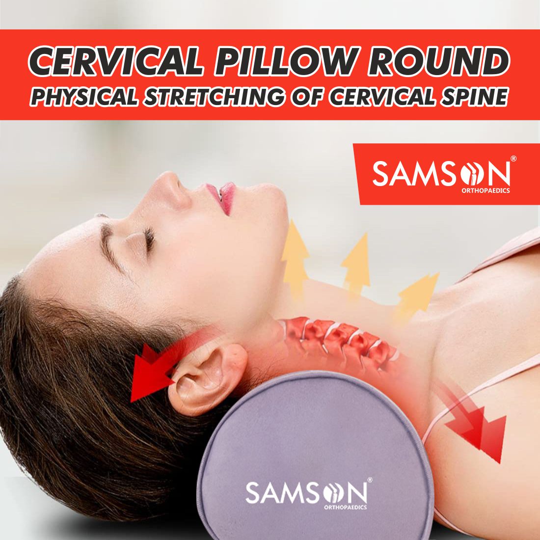 Cervical Pillow Round (CA-0105)