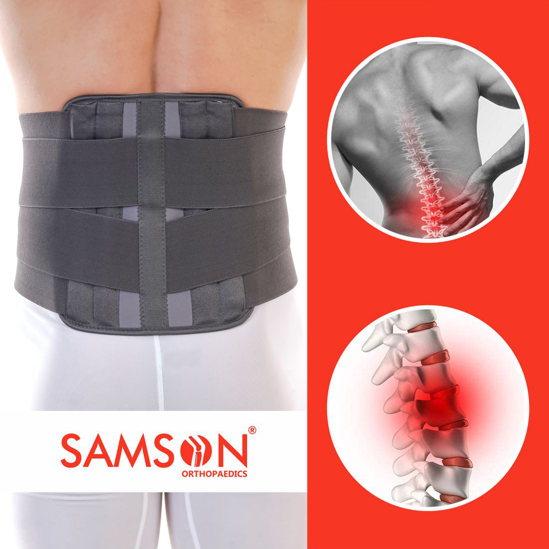 Contoured Lumbo Sacral Support