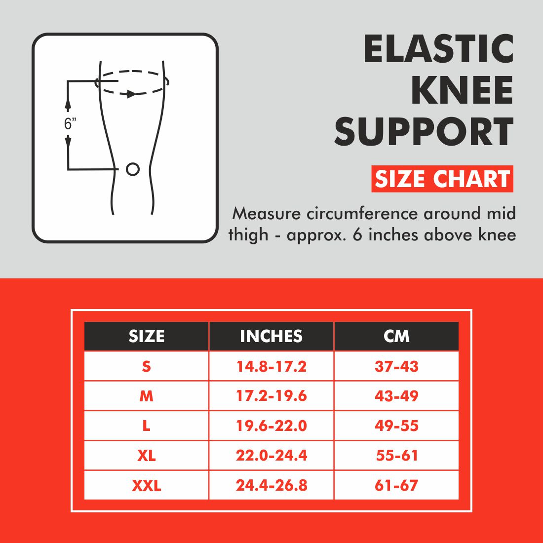 Elastic Knee Support