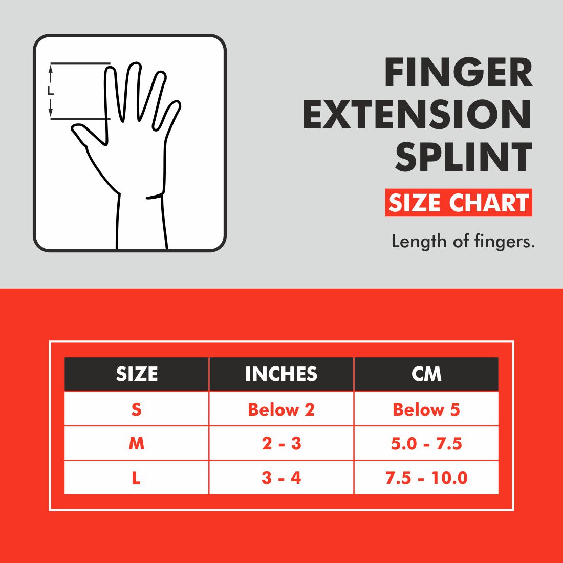 Finger Extension Splint