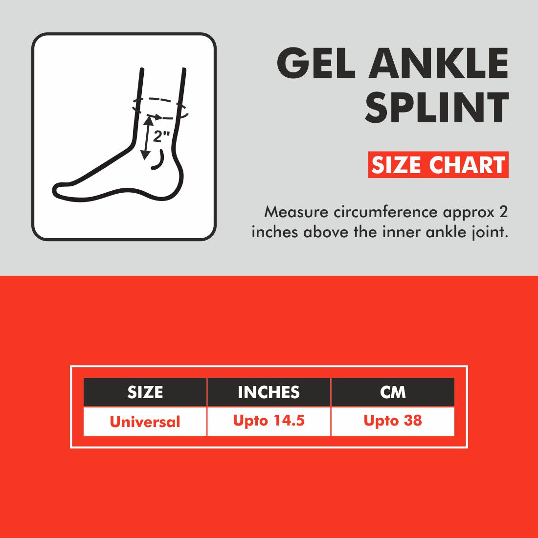 Gel Ankle Splint