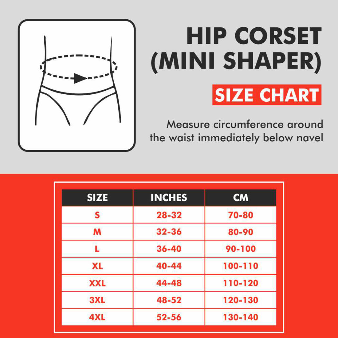 Hip Corset (Mini Shaper)