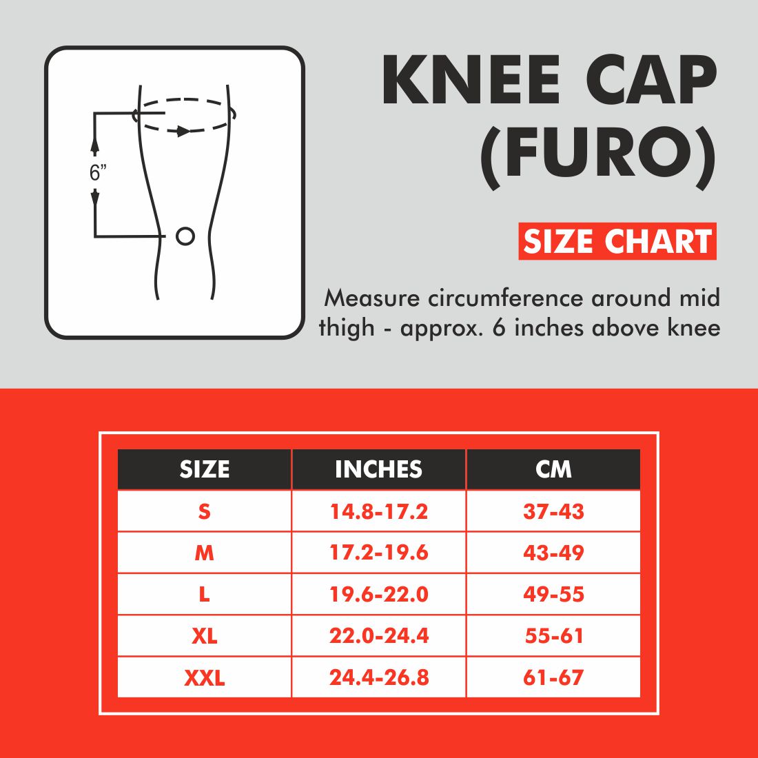 Knee Cap Furo (Pair)