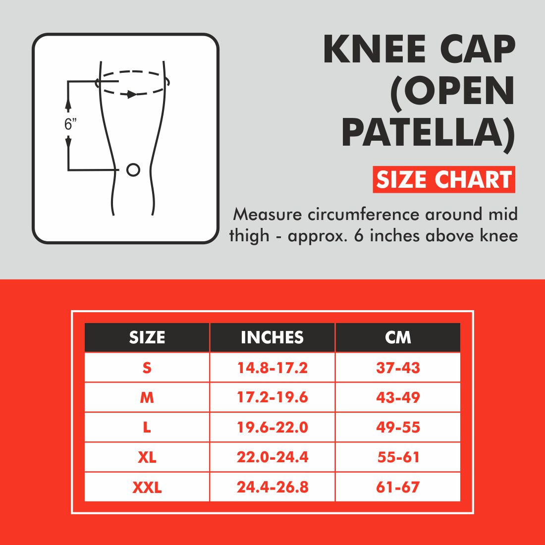 Knee Cap (Open Patella )