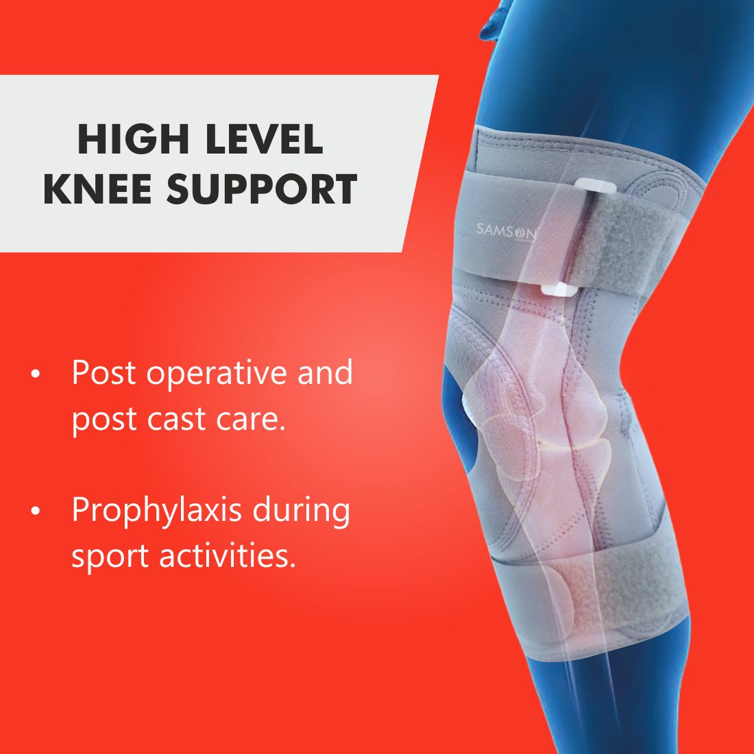 Knee Support Hinged