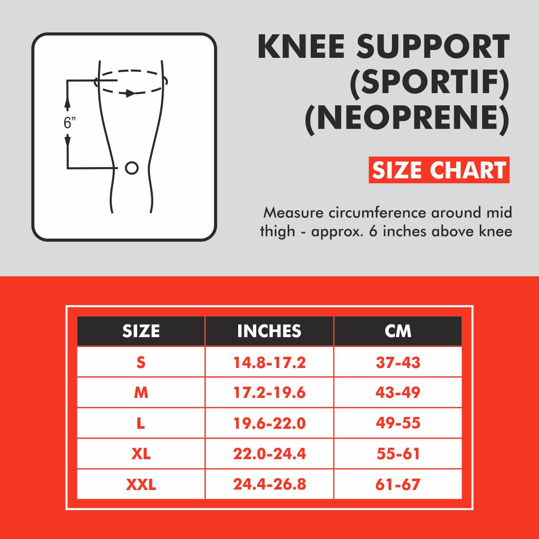 Knee Support (Sportif)