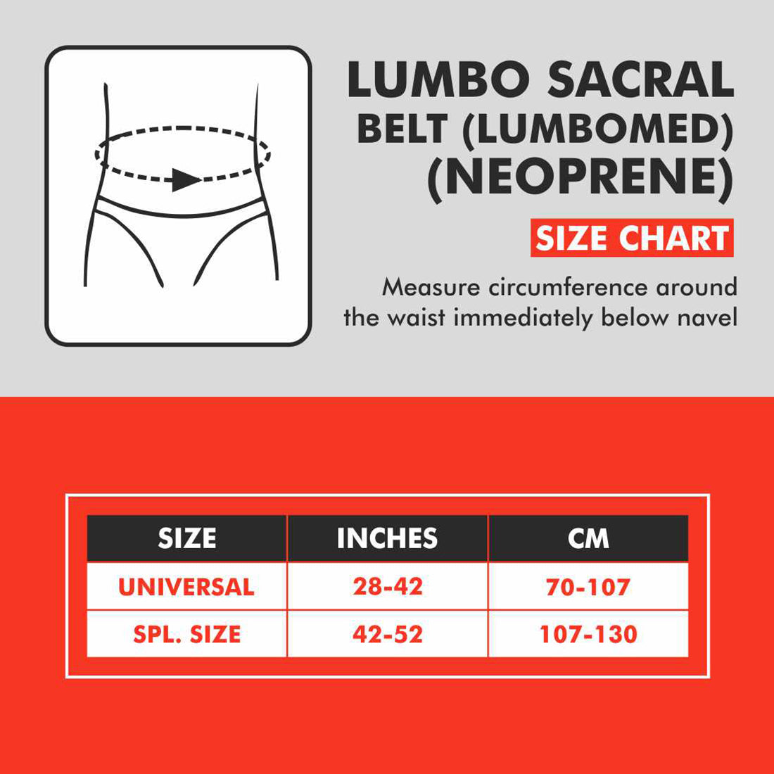 Lumbo Sacral Belt (Lumbomed)