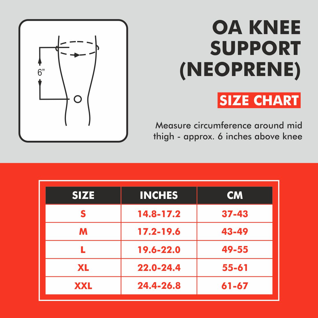 OA Knee Support Right Varus/ Left Valgus