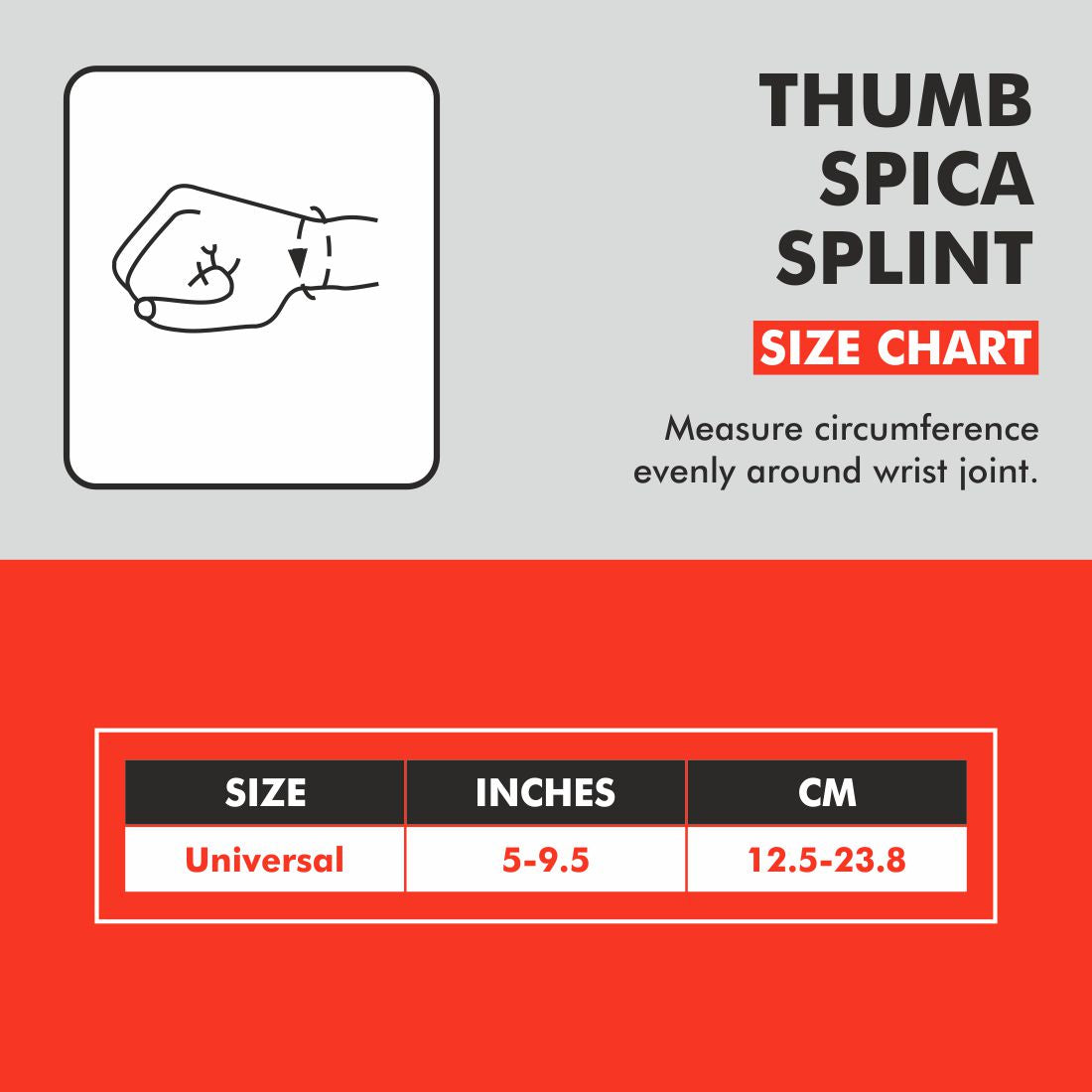 Thumb Spica Brace