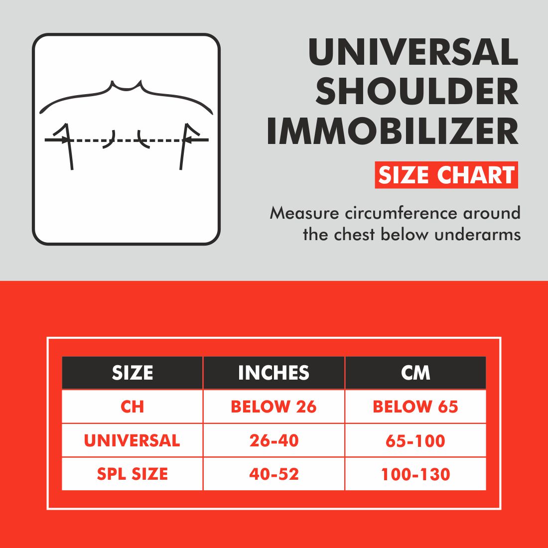 Universal Shoulder Immobilizer